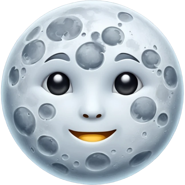 La lune emoji