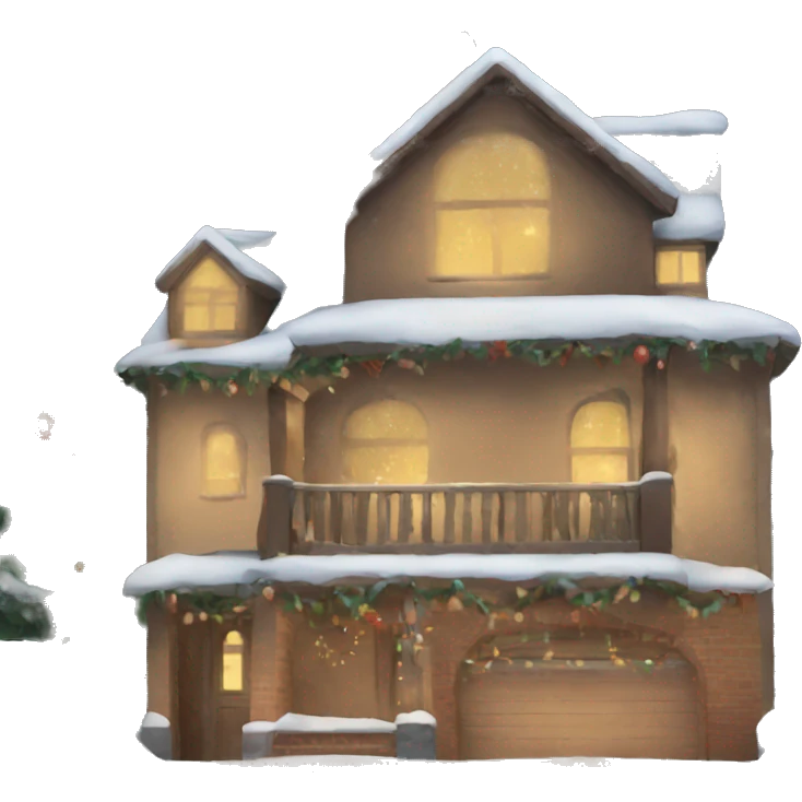 Christmas night emoji