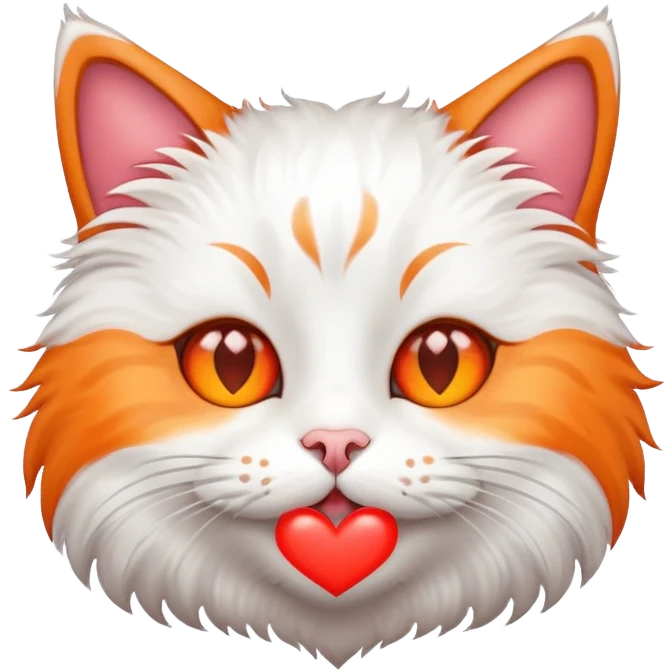 cat with heart eyes emoji