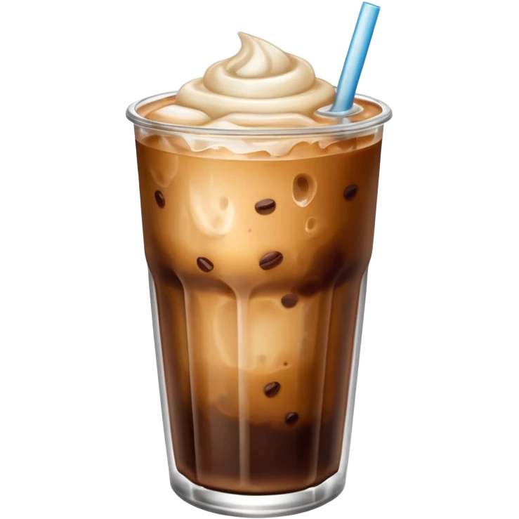 Large iced coffee  emoji