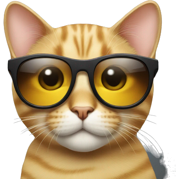 Cat with sunglassesn emoji