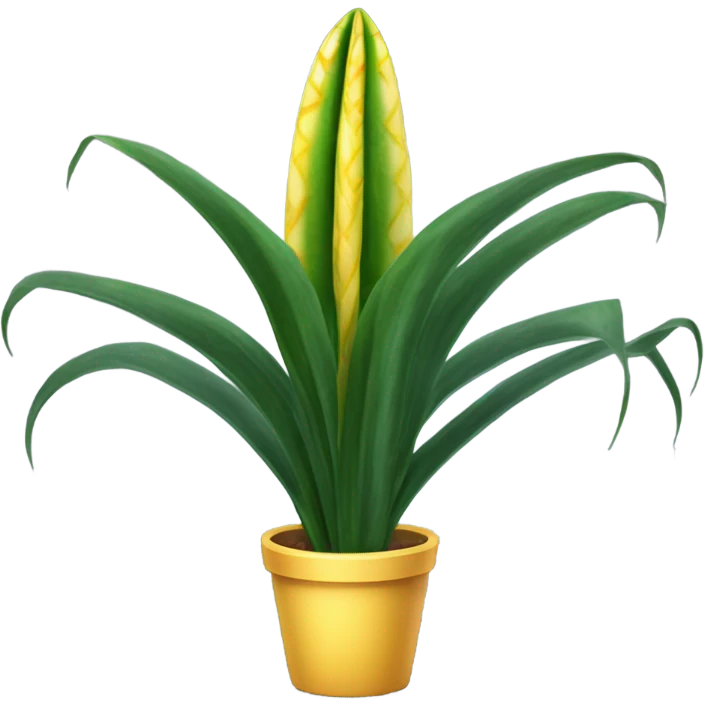 Snake plant  emoji