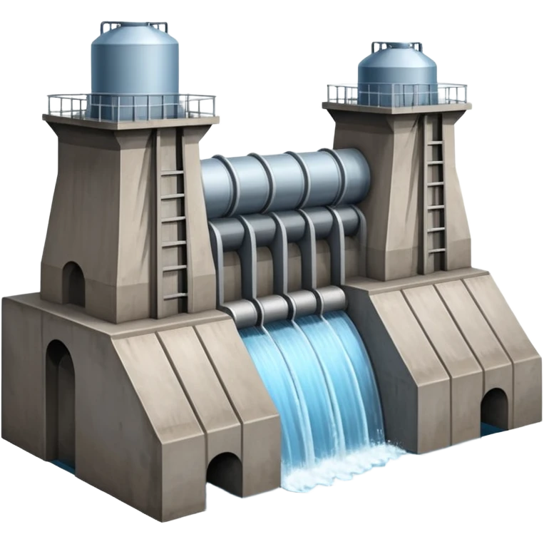 hydroelectric power station (simple) emoji