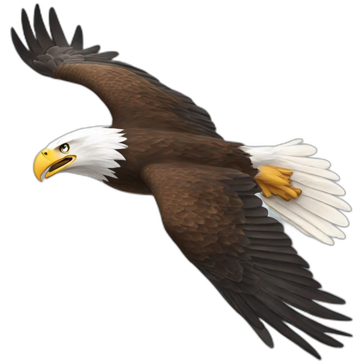 Bald Eagle Flying emoji