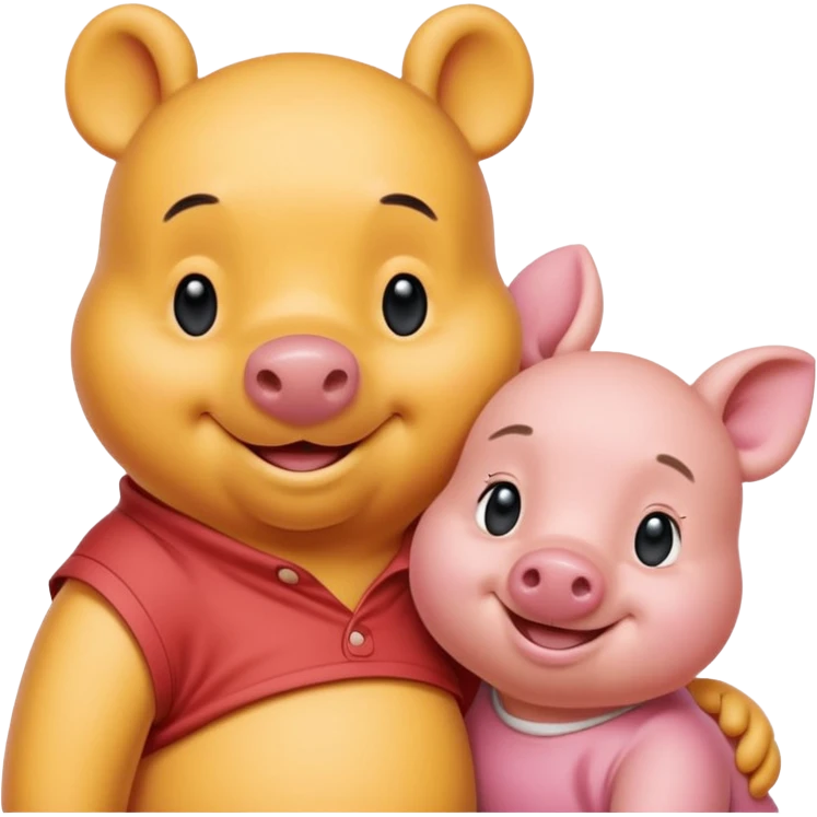 Winnie the pooh and his friends emoji