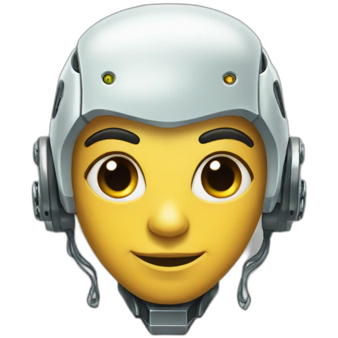 Robot elf emoji