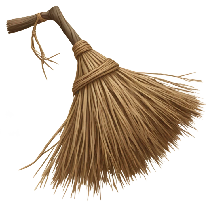 broom for witch emoji