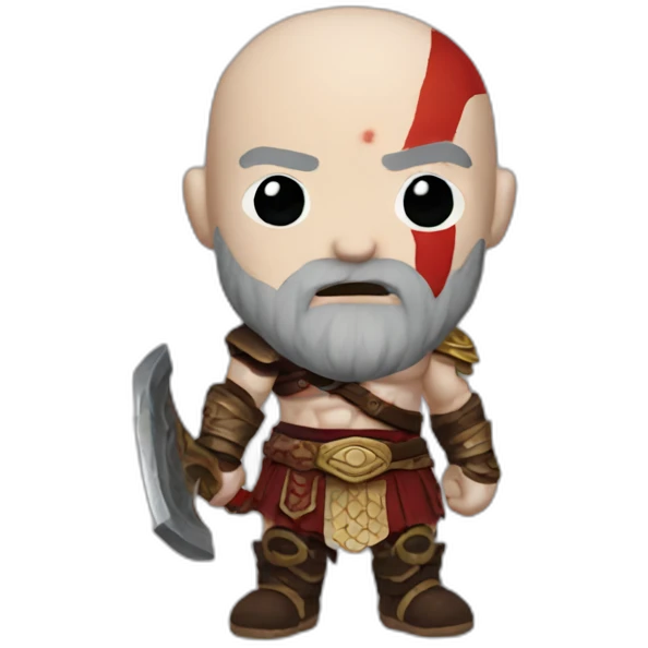 kratos god of war body emoji