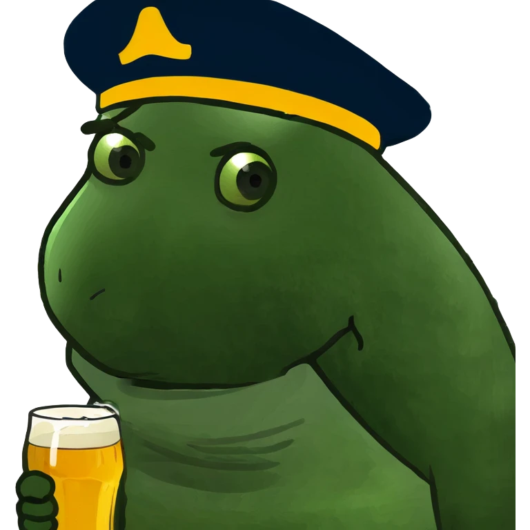 Pêcheur avec une bière emoji