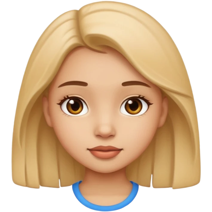 Chica cute emoji