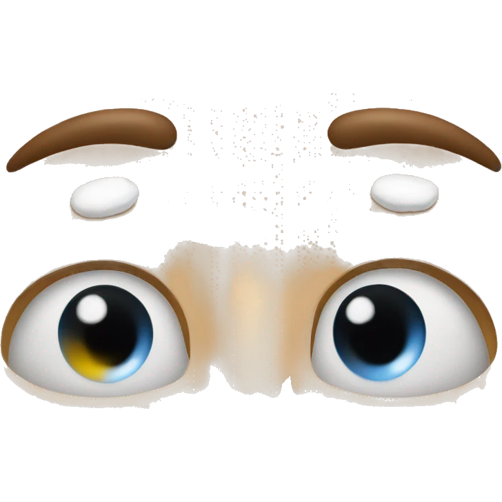 Nose sniffing sugar emoji