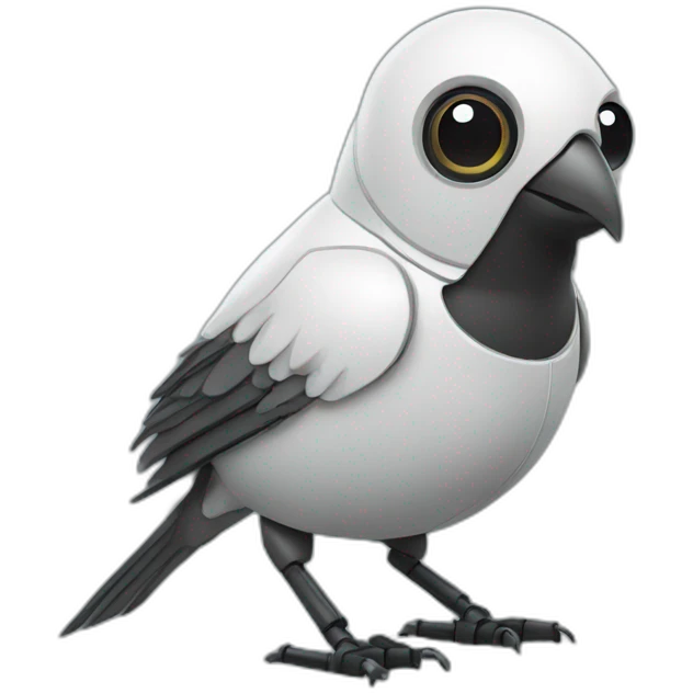 robot Finch emoji