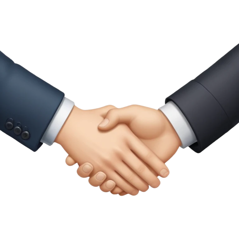 business handshake emoji