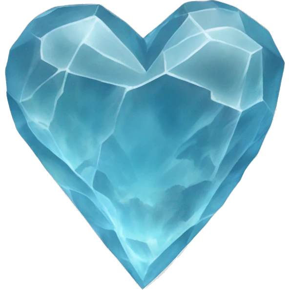 Celestite heart  emoji