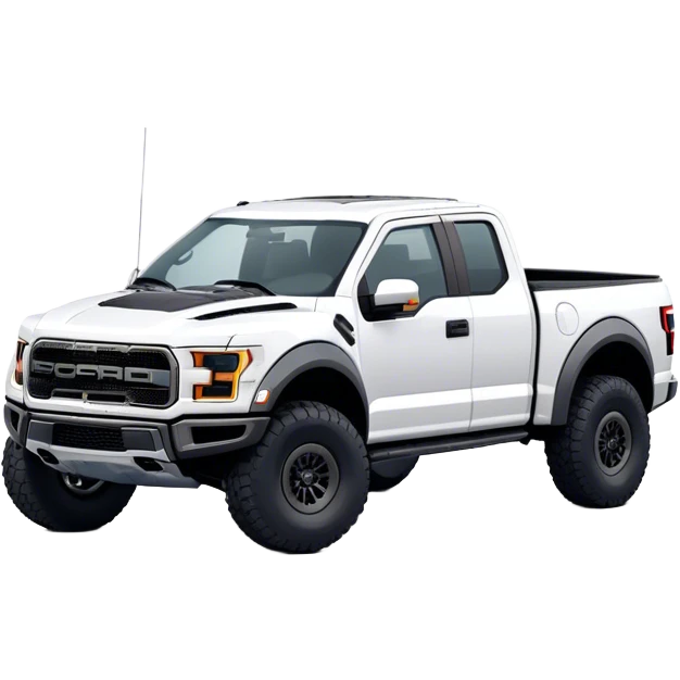 Ford f150 Raptor - Ford (Model Year: 2024) (Iconic colour: White) emoji