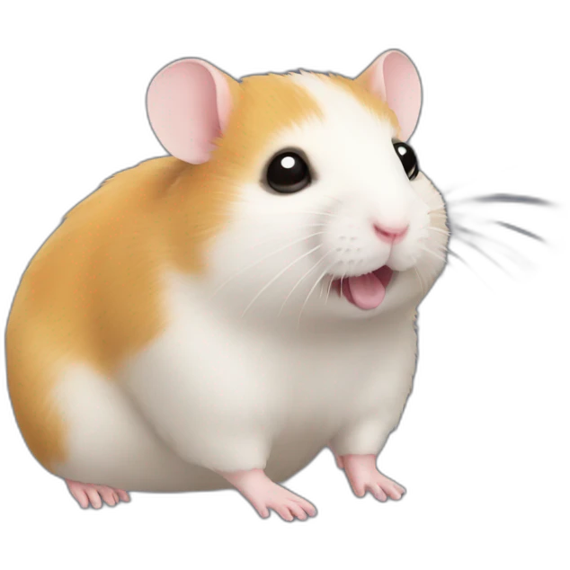 hamster on hamster emoji