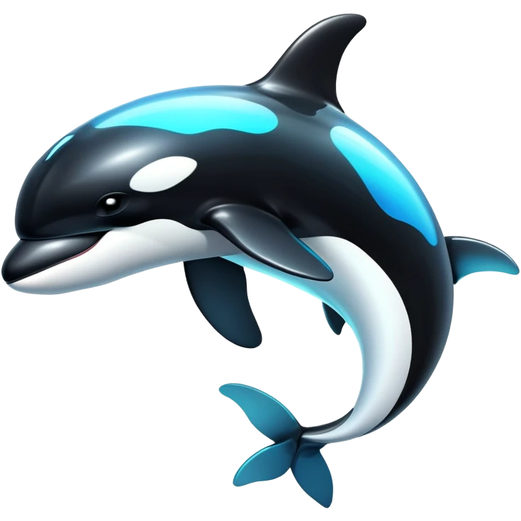 dystopian cybernetic android orca emoji