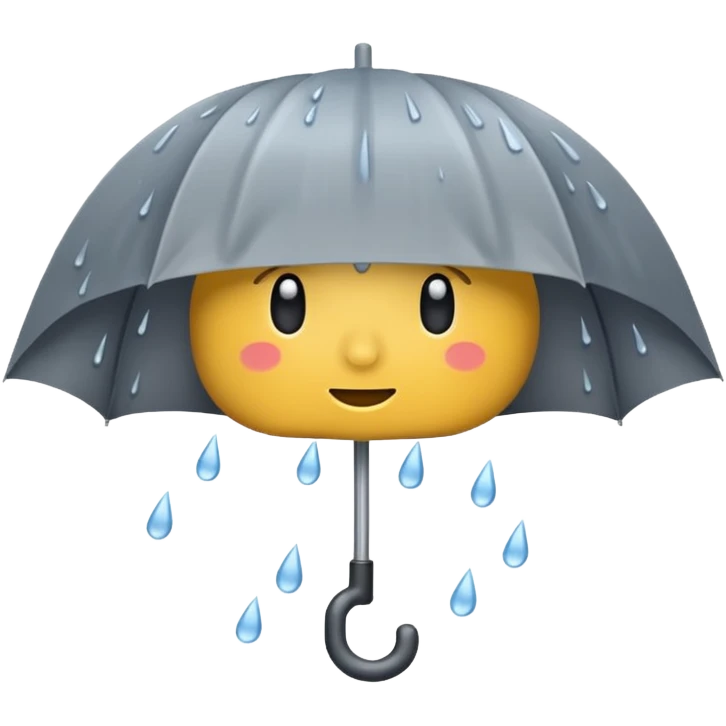 Rain in Uk emoji