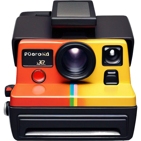 Polaroid SX70 emoji