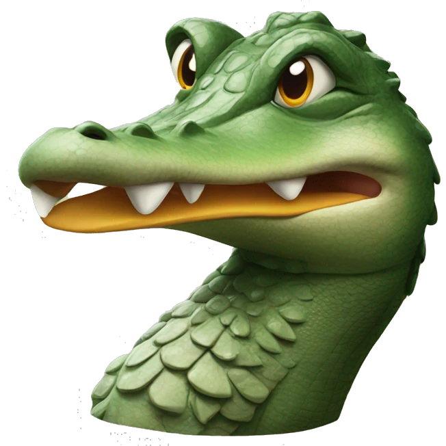 crocodile duck emoji