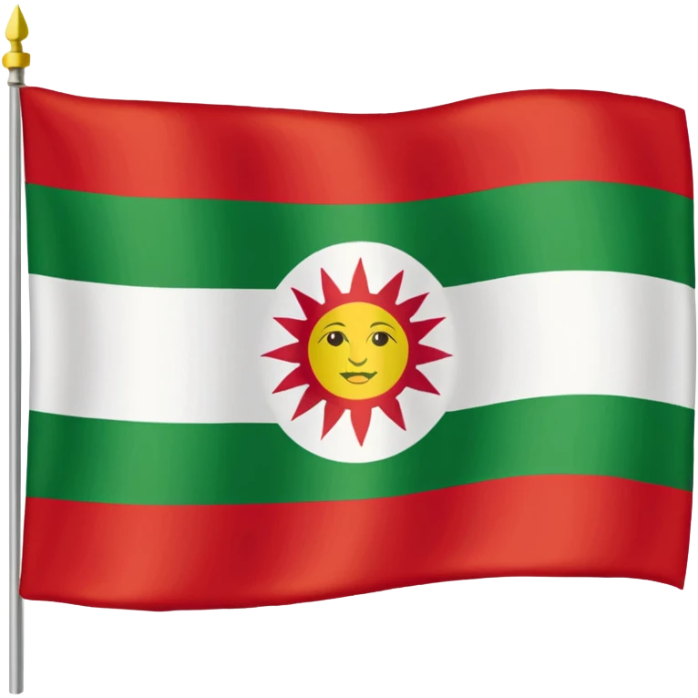 Езидский флаг emoji