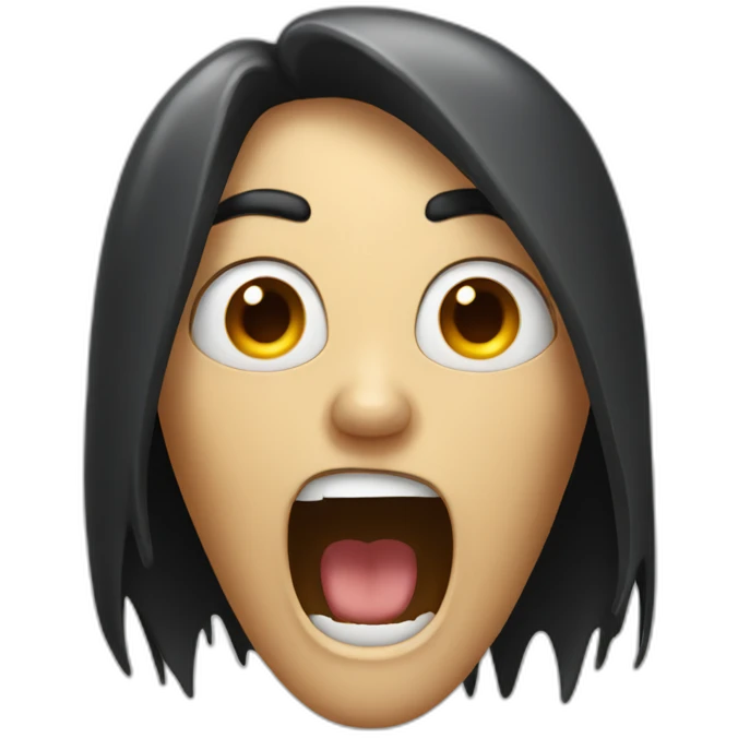 Scream emoji