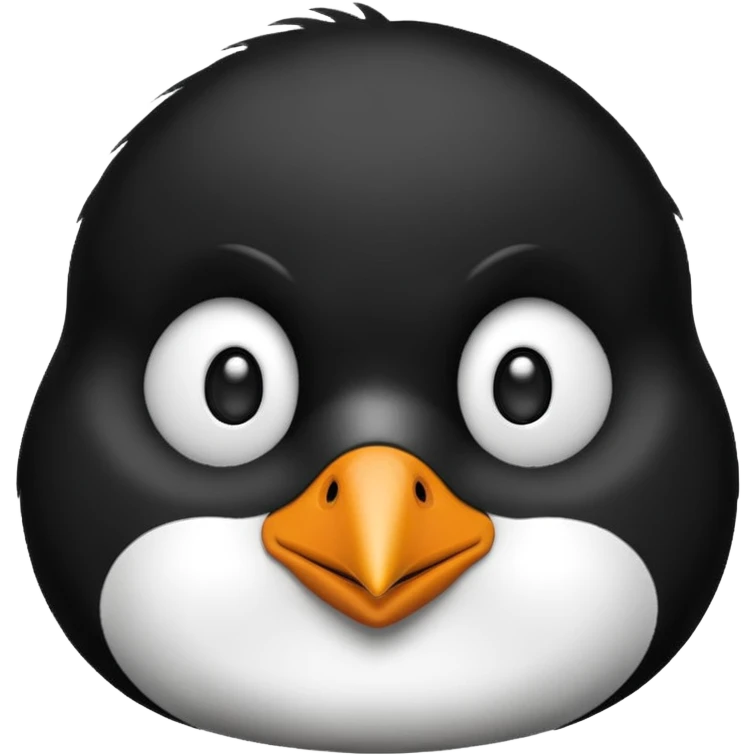 penguin face emoji