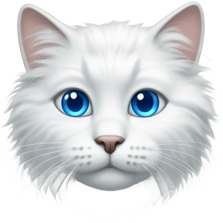 White cat  emoji