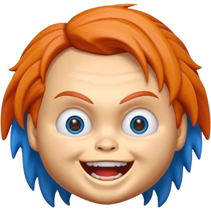 Un emojin de chuky emoji