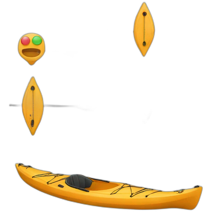 Kayak transporte emoji