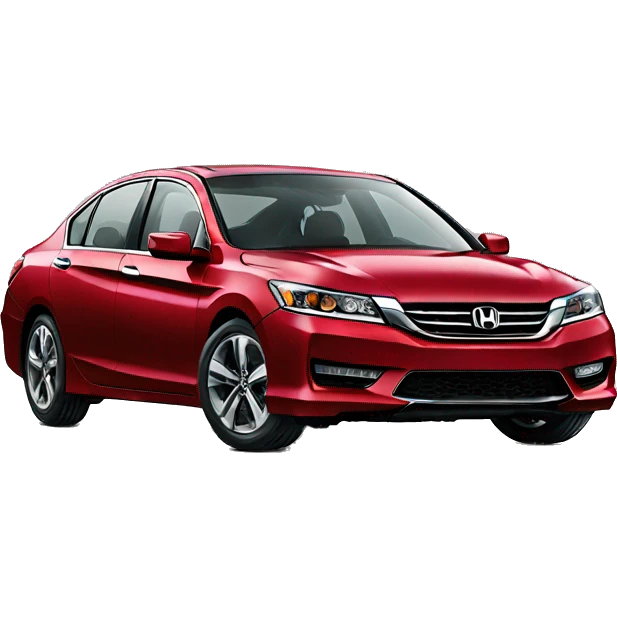 red 2013 honda accord emoji
