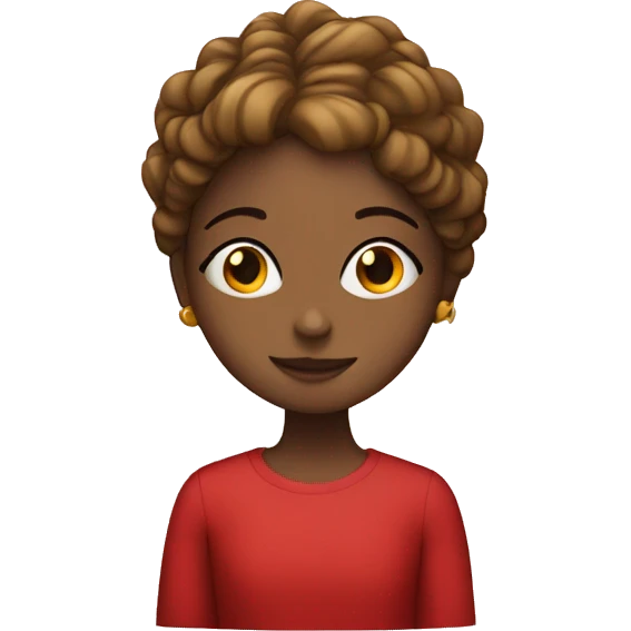 Girl at red piano emoji