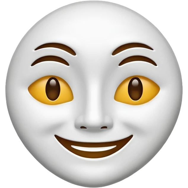 Happy and sad face mask emoji