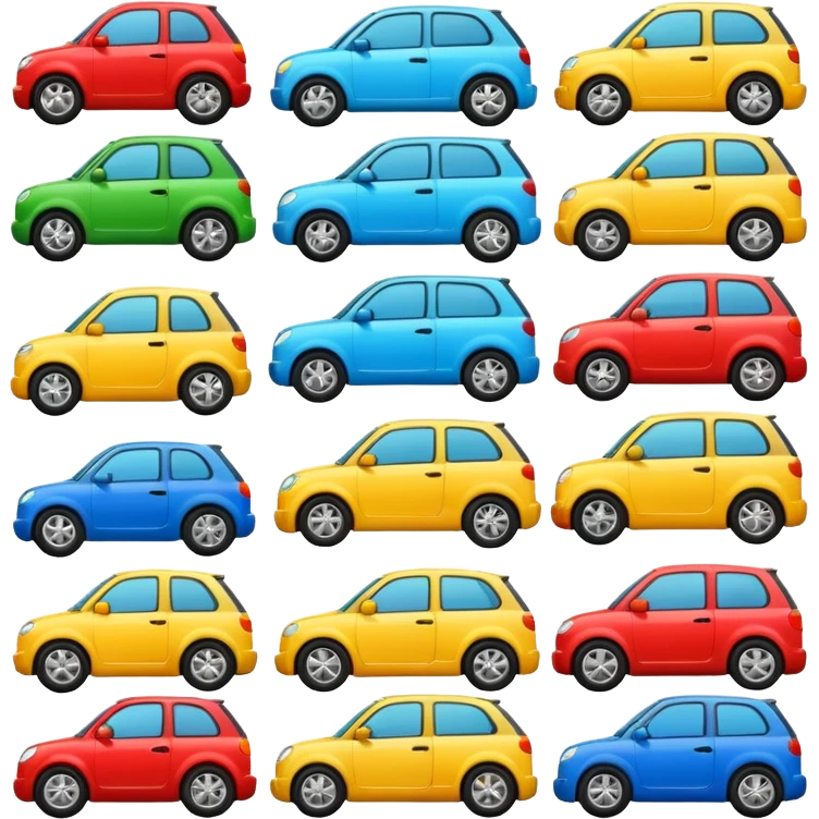 need emojis of cars from cartoons or movies and real life cars emoji