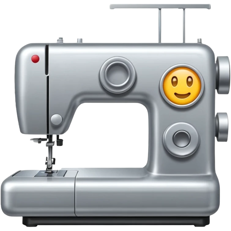 creame un emoji de maquina de coser emoji