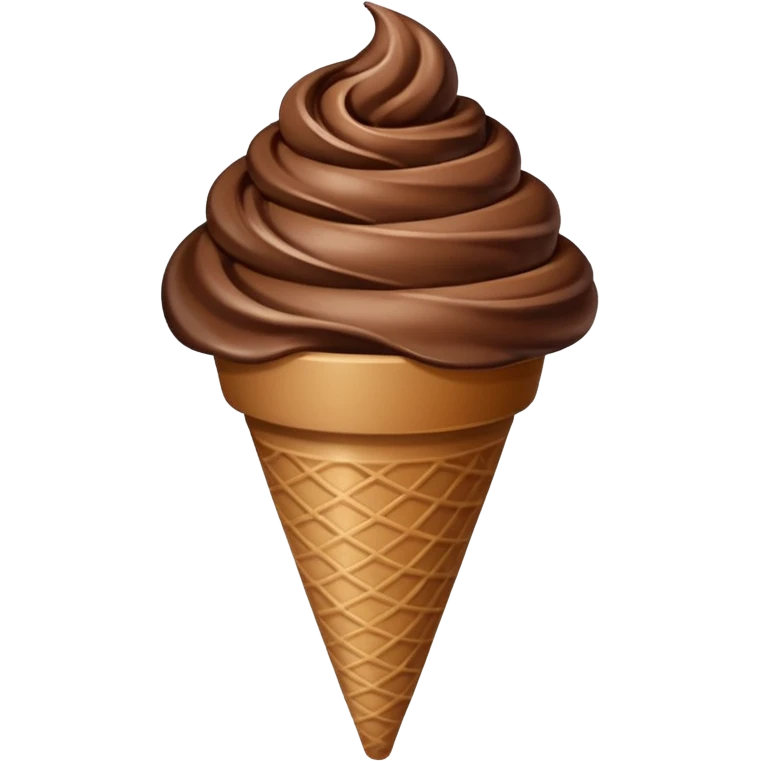  Mocha ice cream emoji