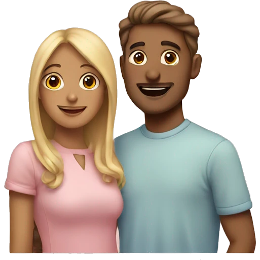 Couple-hearts-coloured-pastel-shade emoji