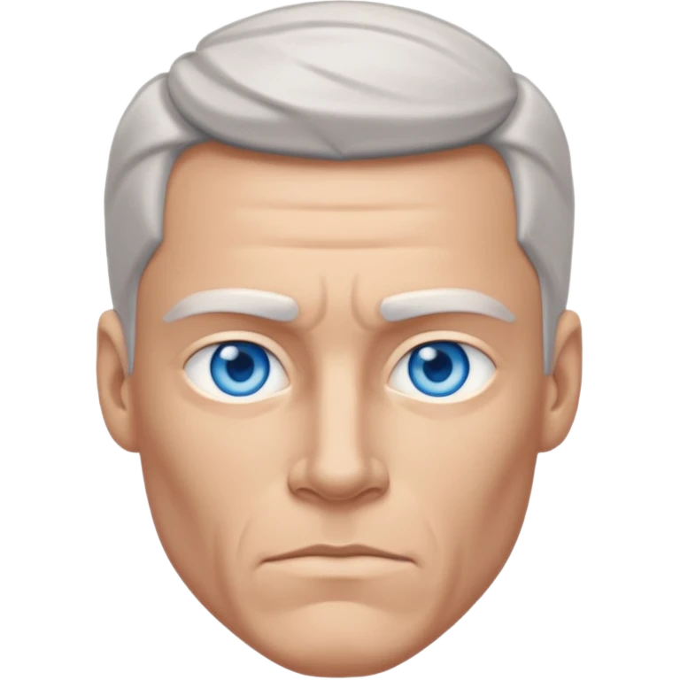 John Henry with blue eyes emoji