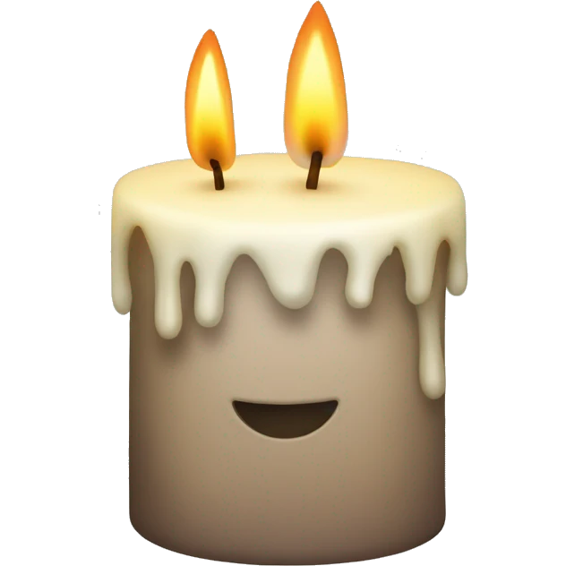 put out,candles, emoji