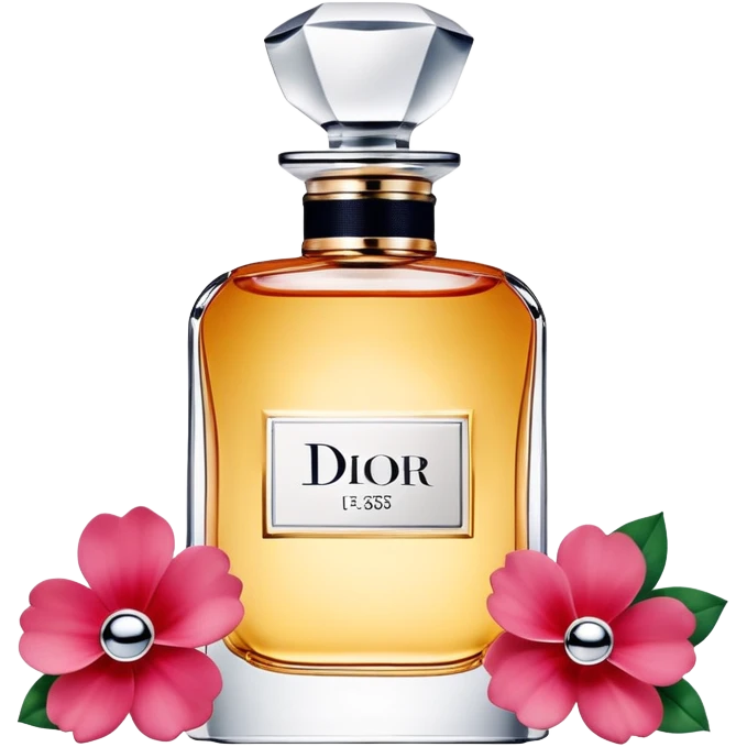 A lot of beautiful perfume like a Dior emoji