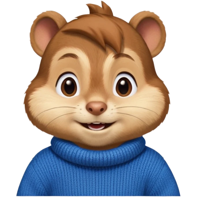 Chipmunk Simon from alvin and the chimpmunks emoji