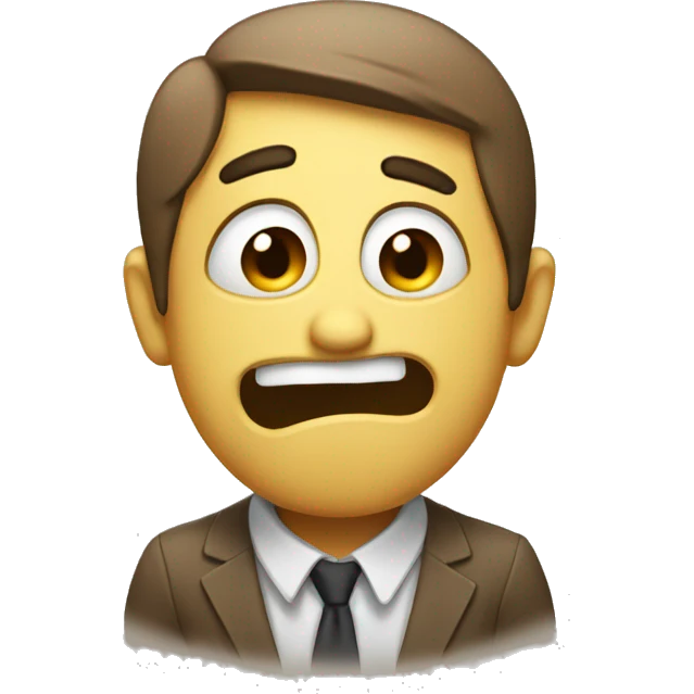Sad and happy  emoji