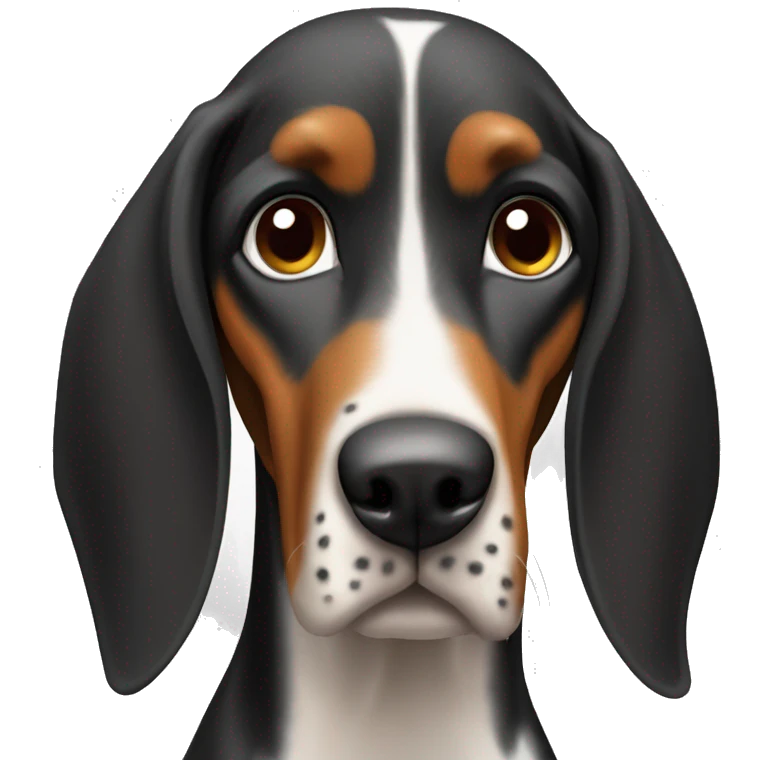 Coonhound emoji