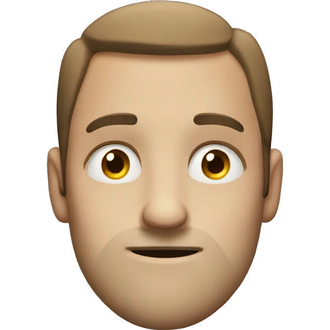 Emoji sin nariz solsolo boca y ojos grandes  emoji