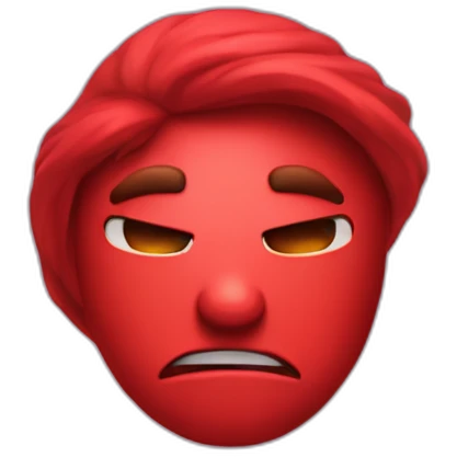 among us red imposter sus emoji