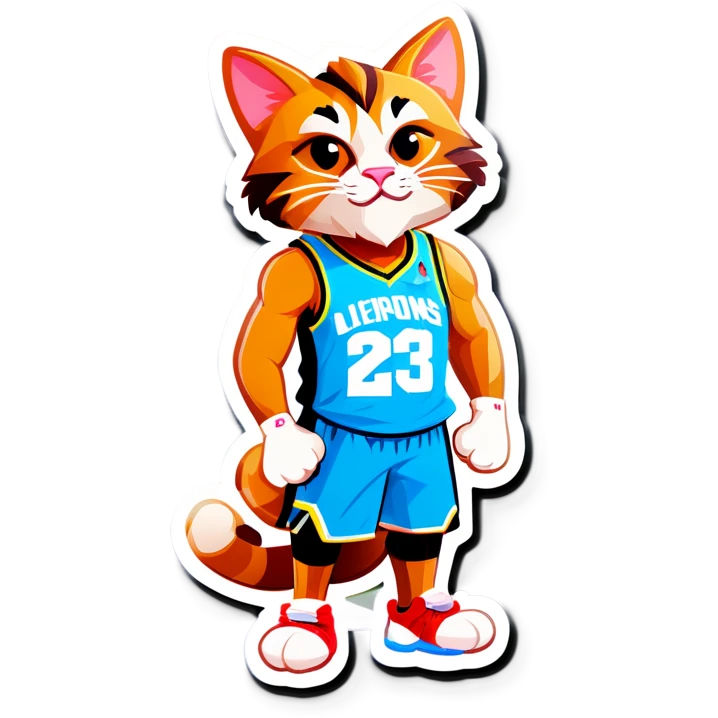 LeBron cat emoji