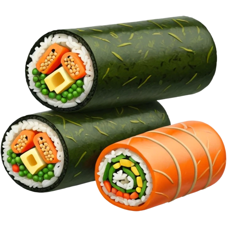kimbap emoji
