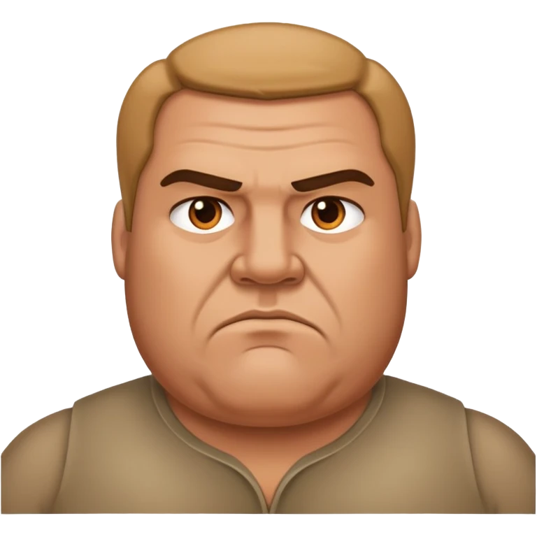 Heavy man emoji emoji