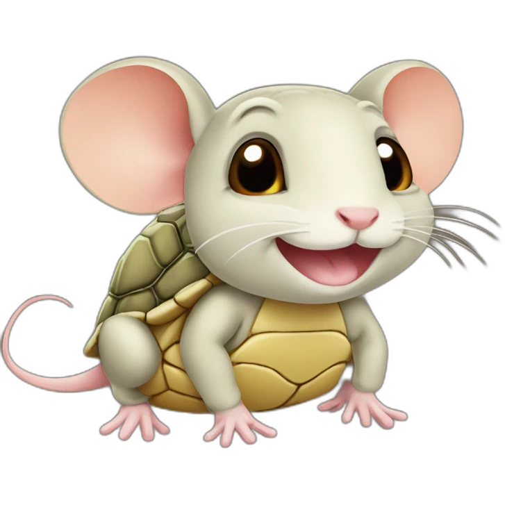 mouse turtle emoji