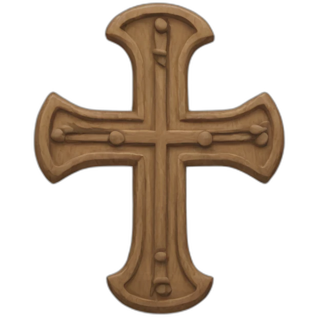 Croix gamé emoji
